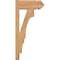 Ekena Millwork Balboa Arts & Crafts Smooth Outlooker, Western Red Cedar, 5 1/2"W x 12"D x 24"H OUT06X12X24BOA03SWR - alternate 3